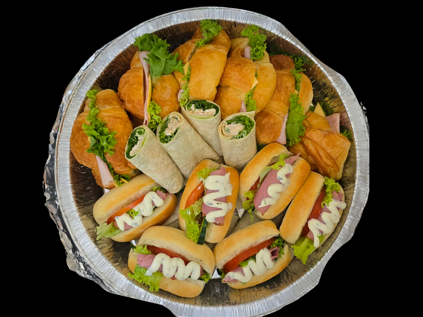 FILLED ROLLS, WRAPS & CROISSANTS